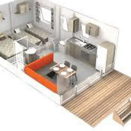 Κάμπινγκ Mobil 4 Pers Avec Terrasse A - Api-1-52-911 Roquebrune-sur Argens